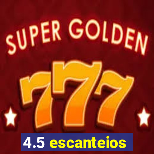 4.5 escanteios